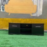 Neatly Used Brown Tv Console With Drawer