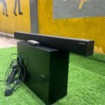 Barely Used Samsung 300W HW-K450 2.1-Channel, Wireless Sound bar and Sub woofer System with Dolby Digital/DTS Support, HDMI ARC, Bluetooth, and Optical Input for Improved, Clear Audio Over TV Speakers