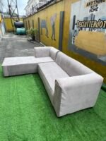 Brand New Off White 5 Seater L Shape Sofa Set - Image 10