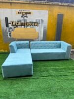 Brand New L Shape Tufted Sofa Set - Image 6