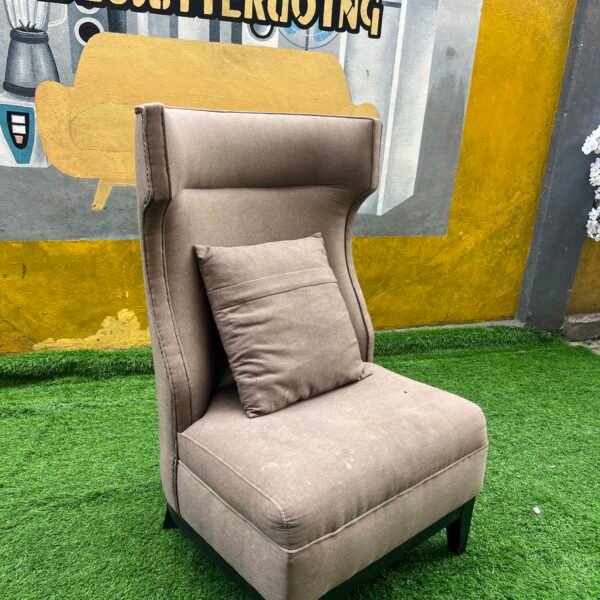 Neatly Used Top Quality Brown Lifemate Armless Chair With Pillow