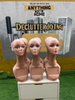 Barely Used Long Neck Mannequine Head