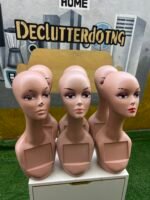 Barely Used Long Neck Mannequine Head - Image 3