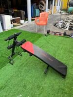 Neatly Used Pro Tech Sit Up Bench With Dumbell - Image 6