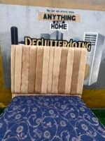 Relatively New 4.5by6 Upholstery Bedframe With Full Orthopedic Mattress - Image 4