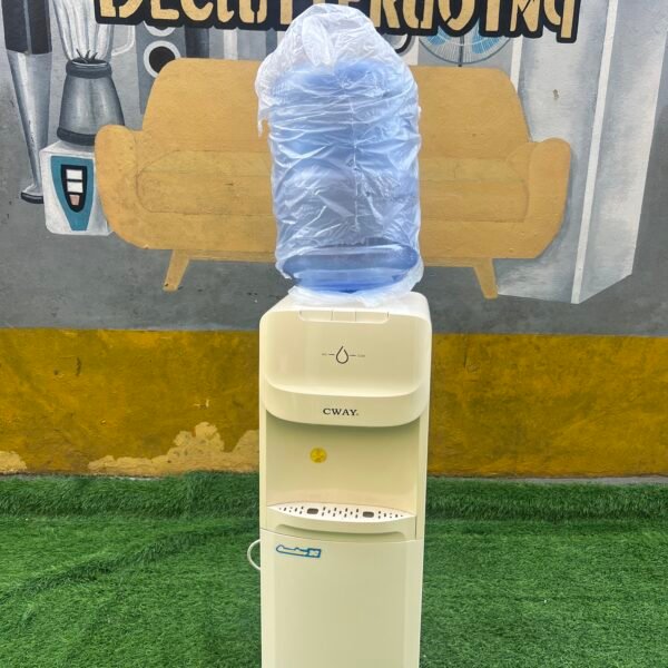 Neatly Used CWAY Water dispenser with storage fridge and bottle