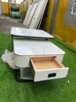 Brand New 2in1 Real Marble Center Table With Leather Finishing - Image 8