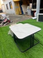 Brand New 2in1 Real Marble Center Table With Leather Finishing - Image 11