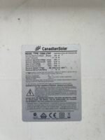 Barely Used 270W Canadian Solar Pannel - Image 2