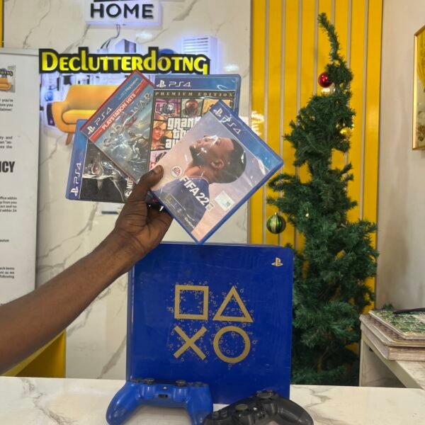 Relatively New 1TB PS4 Console With Two Pads And 4 Games( Limited Edition)